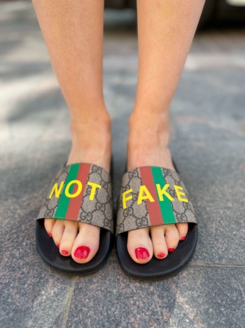 Gucci Fake / Not Slide Sandal