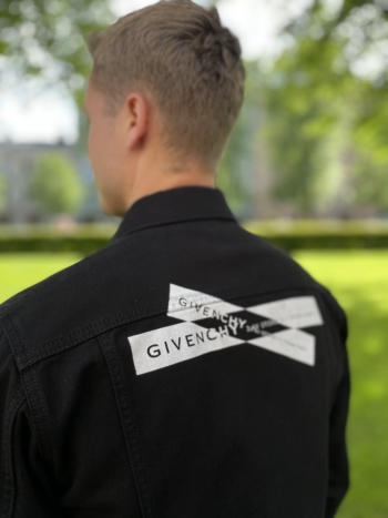 Givenchy Webbing logo denim jacket